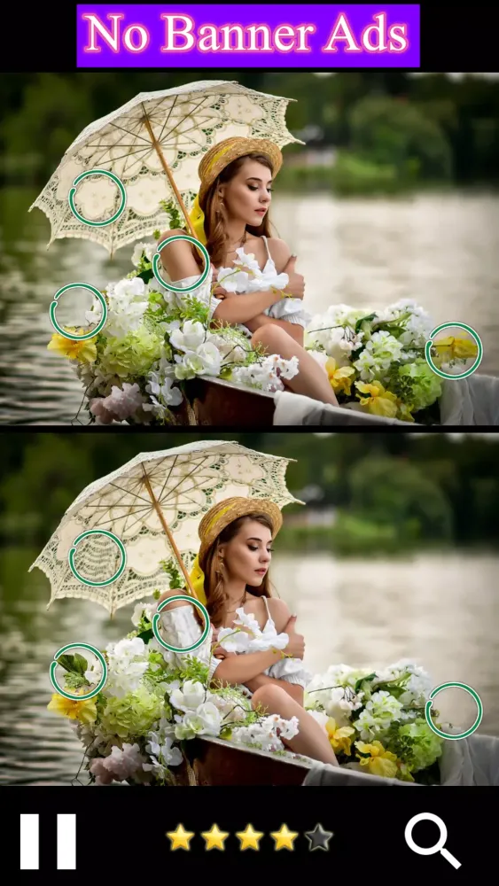 Spot Beauty Differences Puzzle Screenshots