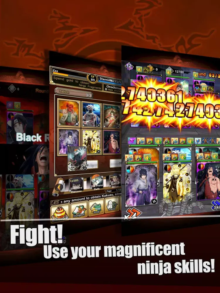 Ảnh chụp màn hình của Ninja Hayate iPad 