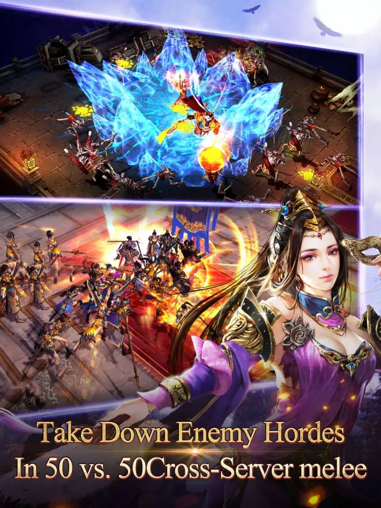 Capturas de tela do Chaos Legends iPad 