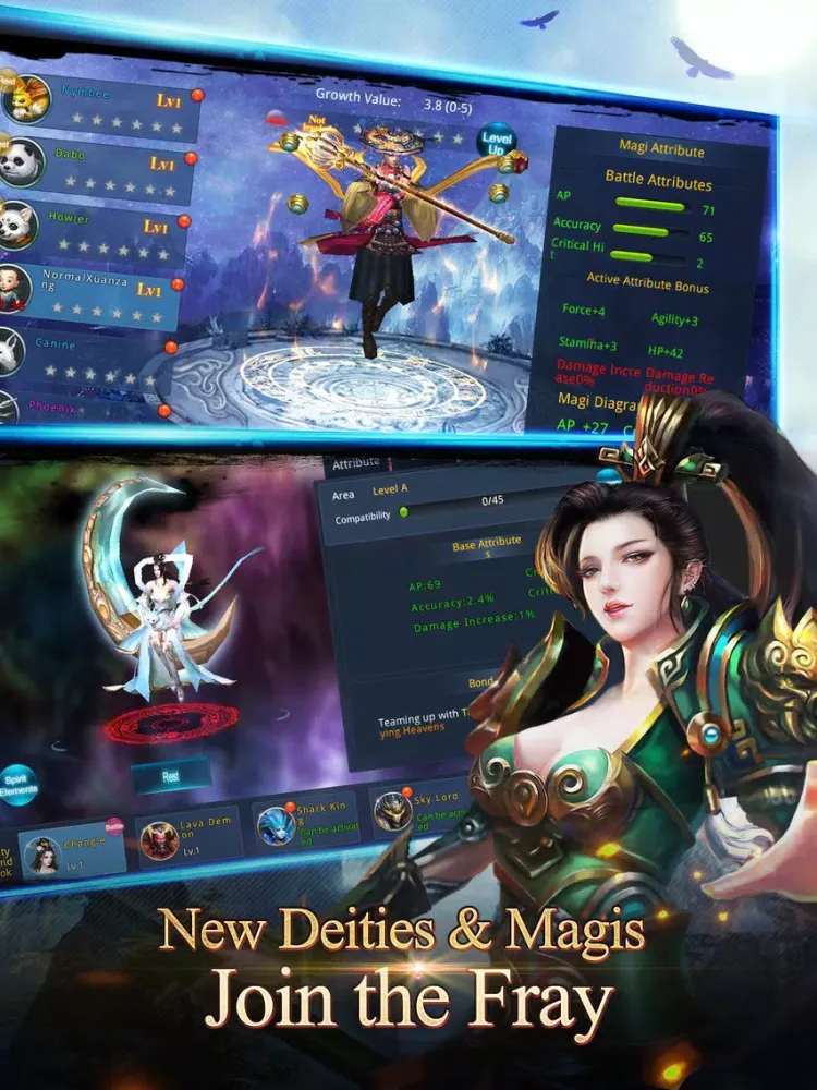 Capturas de tela do Chaos Legends iPad 
