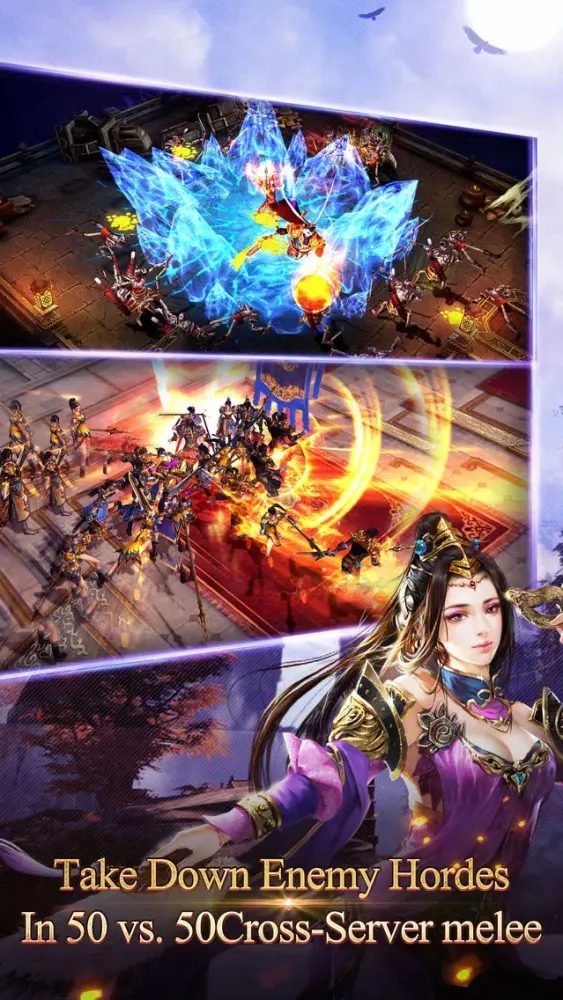 Capturas de tela do Chaos Legends