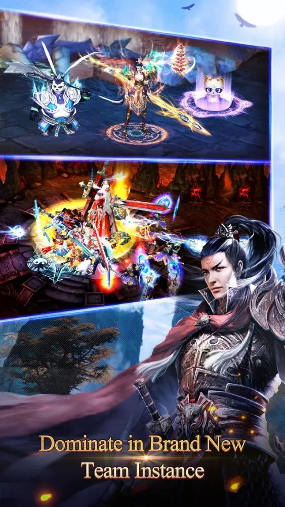 Capturas de tela do Chaos Legends