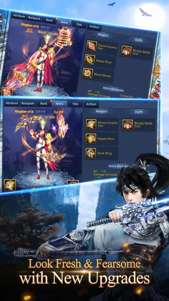 Capturas de tela do Chaos Legends