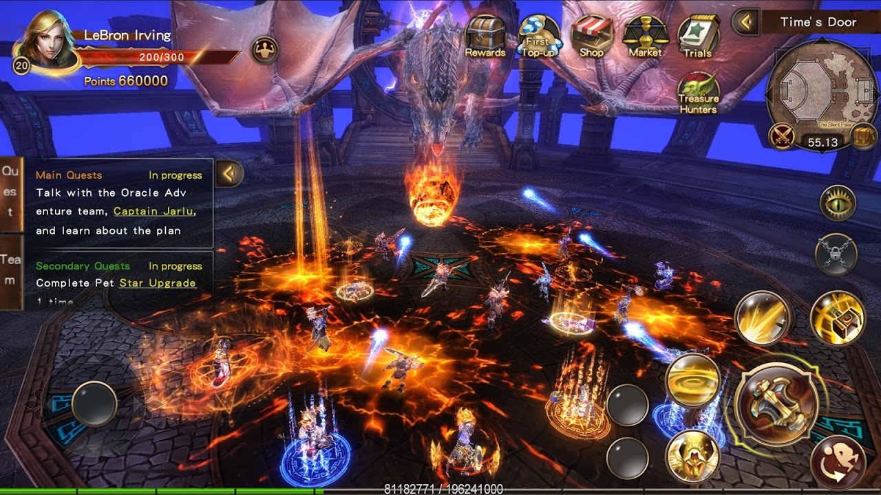 Tangkapan layar Dragon Revolt