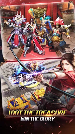 Capturas de tela do Kingdom Warriors