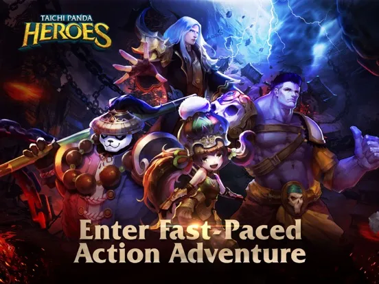 Capturas de tela do Taichi Panda: Heroes iPad 