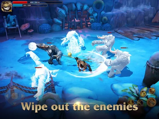 Capturas de tela do Taichi Panda: Heroes iPad 