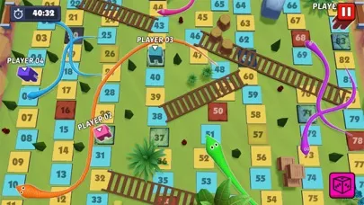 Ảnh chụp màn hình của Snakes and Ladders Game 3d