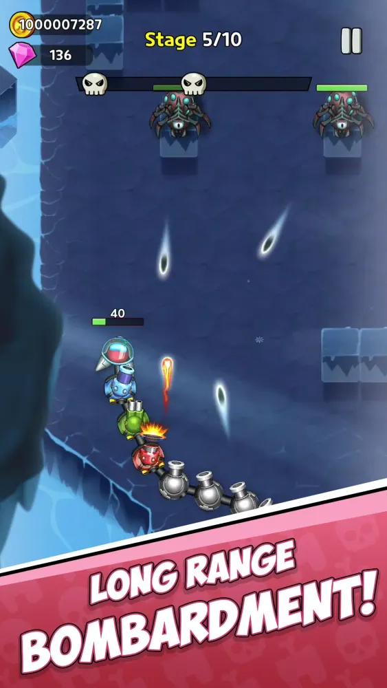 Tangkapan layar Snake Survivor: Impostor Wars