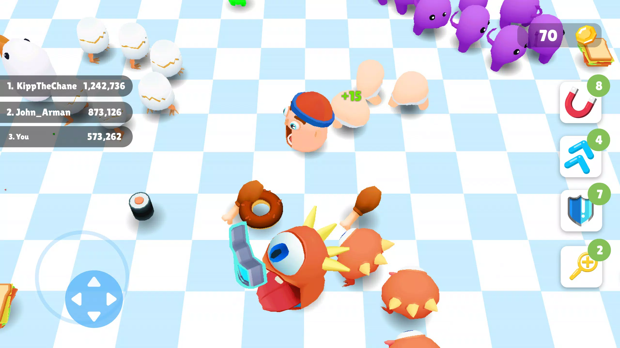 HEADSUP Screenshots