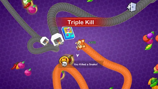 Worms Merge: idle snake game Screenshots