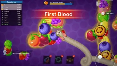 Worms Merge (Snake Merge)-screenshot-4