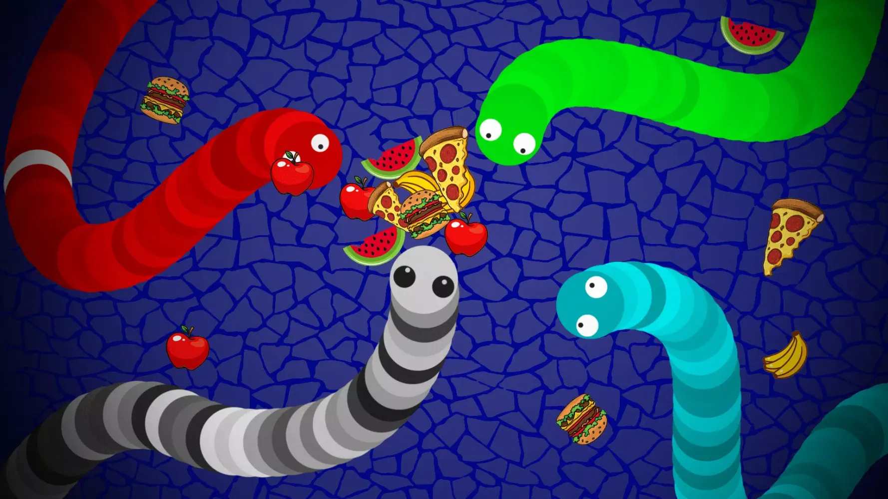 Snake Worms Zone .io Screenshots