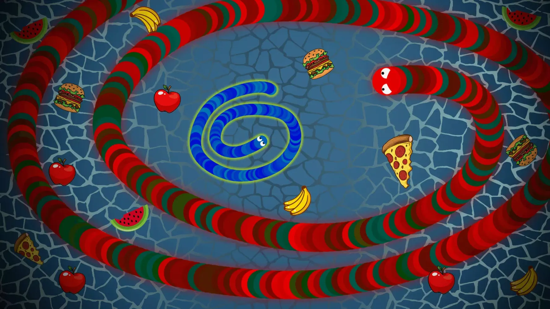 Snake Worms Zone .io Screenshots