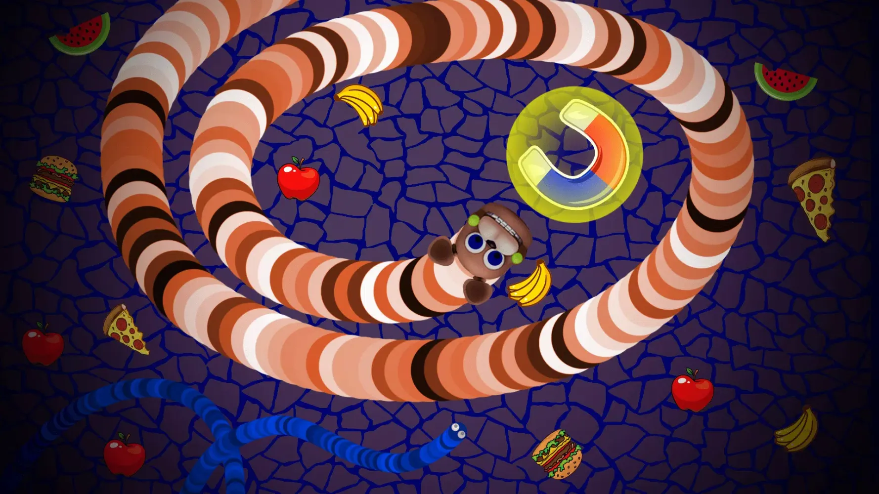 Snake Worms Zone .io Screenshots