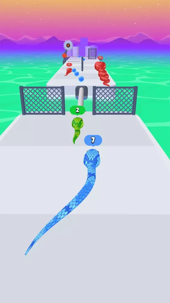 Snake Run Race・3D Running Game Screenshots