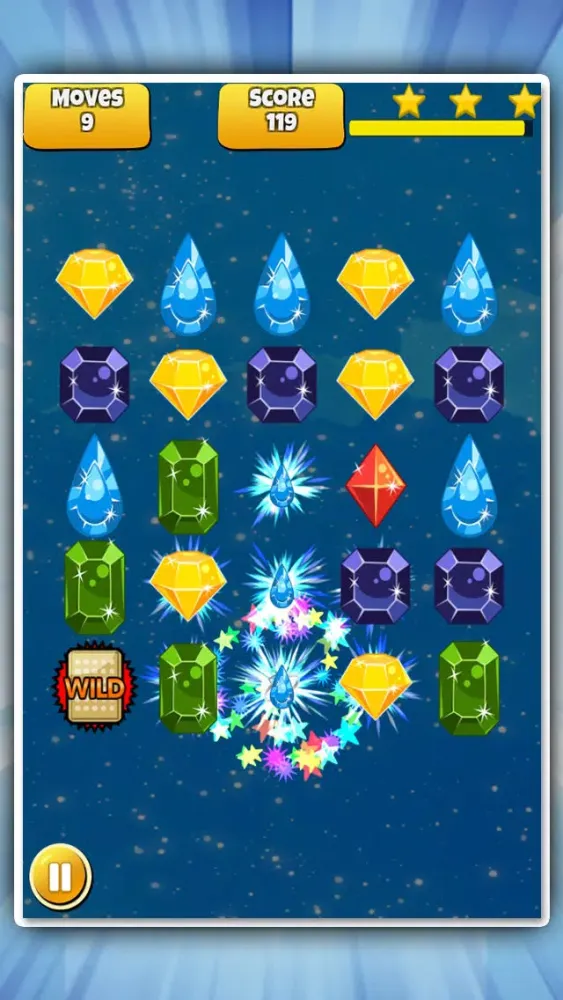 Tangkapan layar Jewels and Gems 3