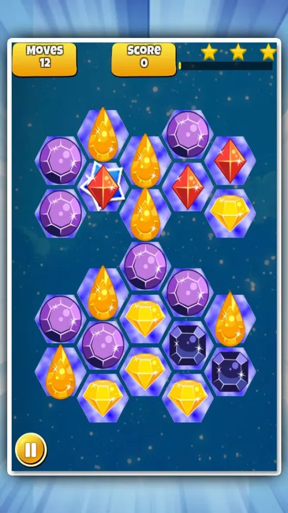 Tangkapan layar Jewels and Gems 3