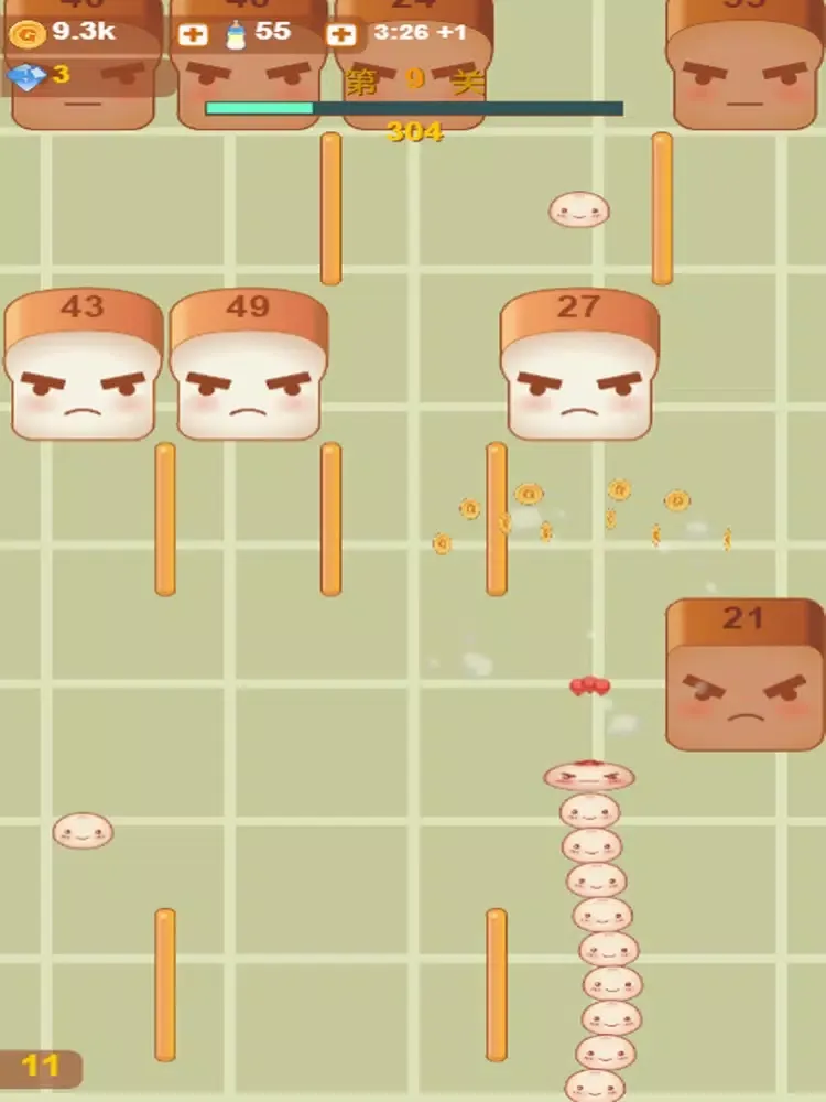 Mrs.Bun Royal Rush iPad  Screenshots