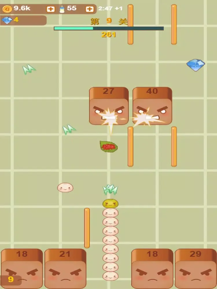 Mrs.Bun Royal Rush iPad  Screenshots