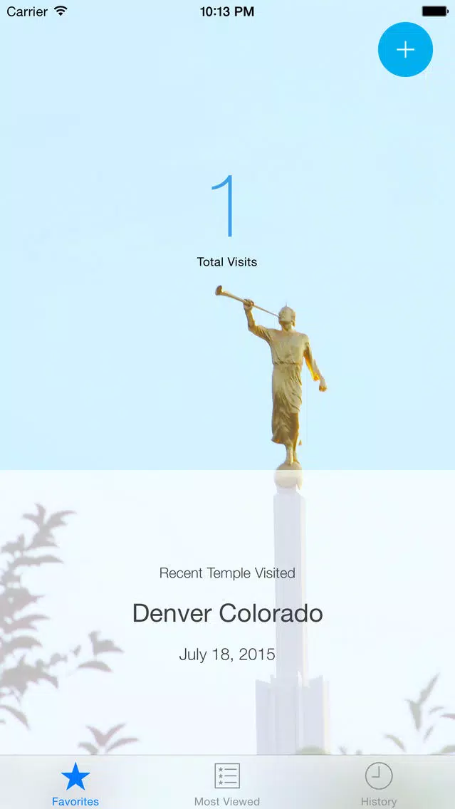 LDS Temple Tracker 스크린샷
