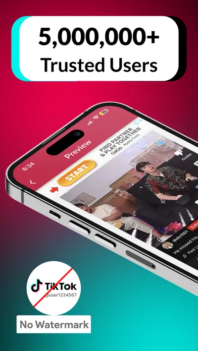 Скриншоты SnapTik : Save TikTok Videos