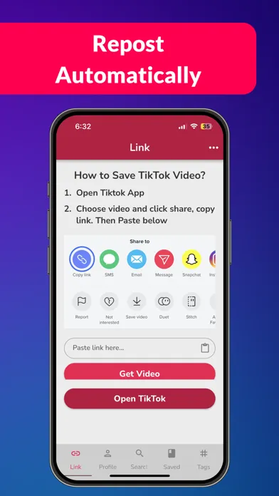 Скриншоты SnapTik : Save TikTok Videos