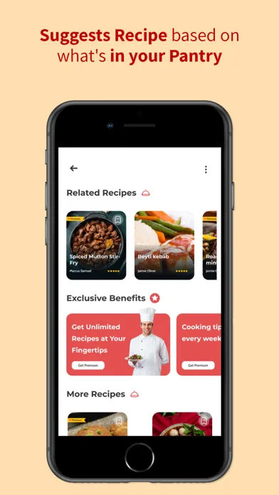 Snap2Cook - Recipe Finder 스크린샷