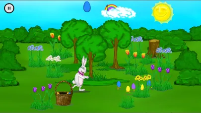 Capturas de tela do Hoppy Easter Egg Hunt