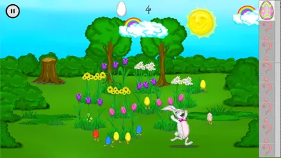 Capturas de tela do Hoppy Easter Egg Hunt