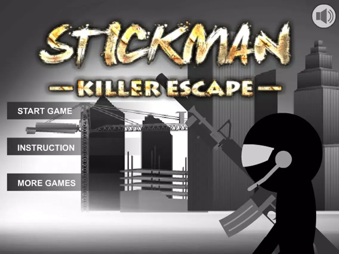 Tangkapan skrin Stickman Killer Escape iPad 