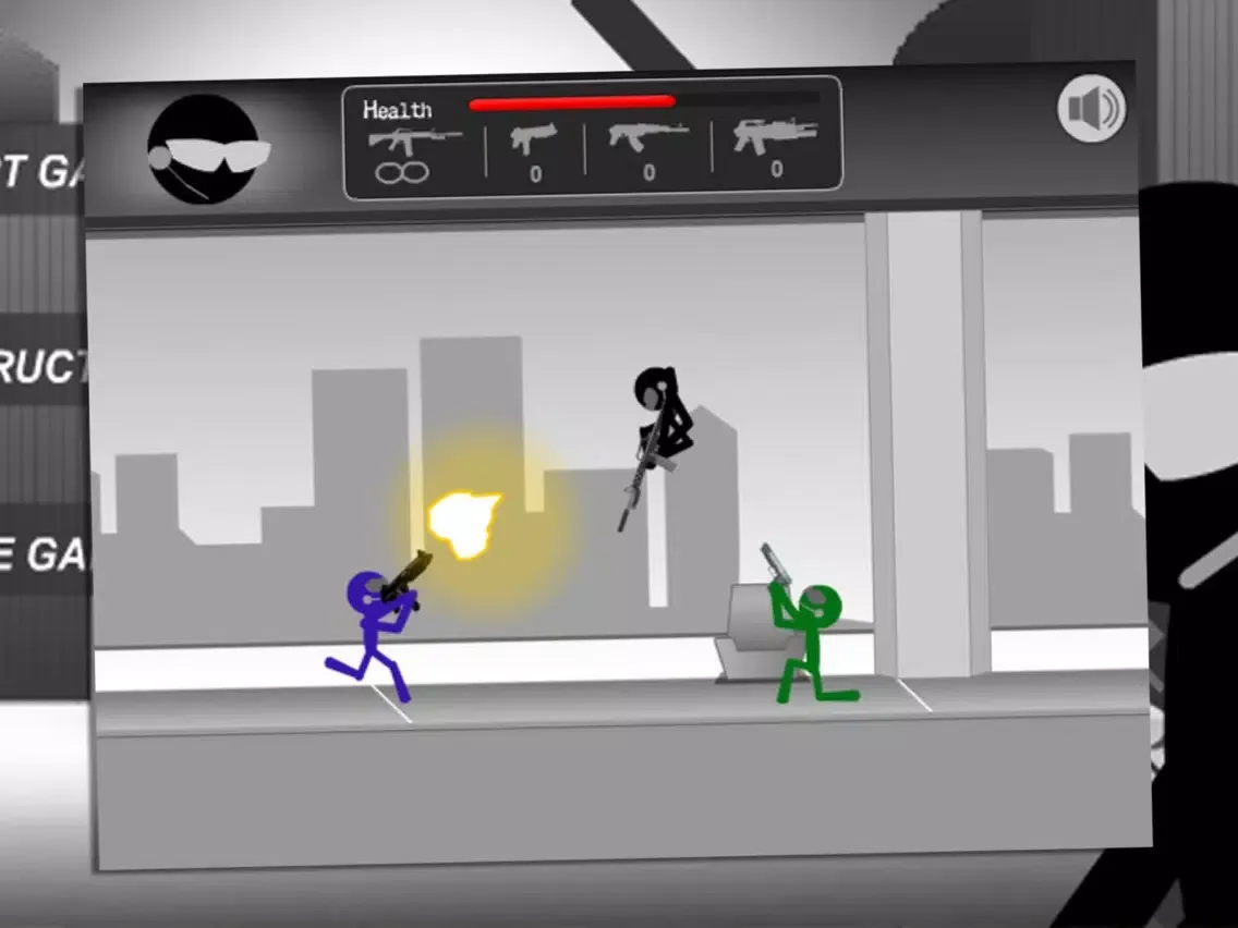 Tangkapan skrin Stickman Killer Escape iPad 