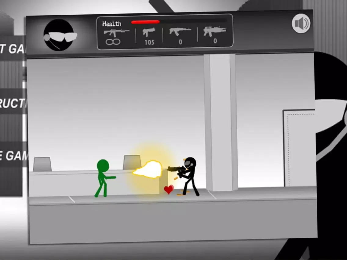 Tangkapan skrin Stickman Killer Escape iPad 