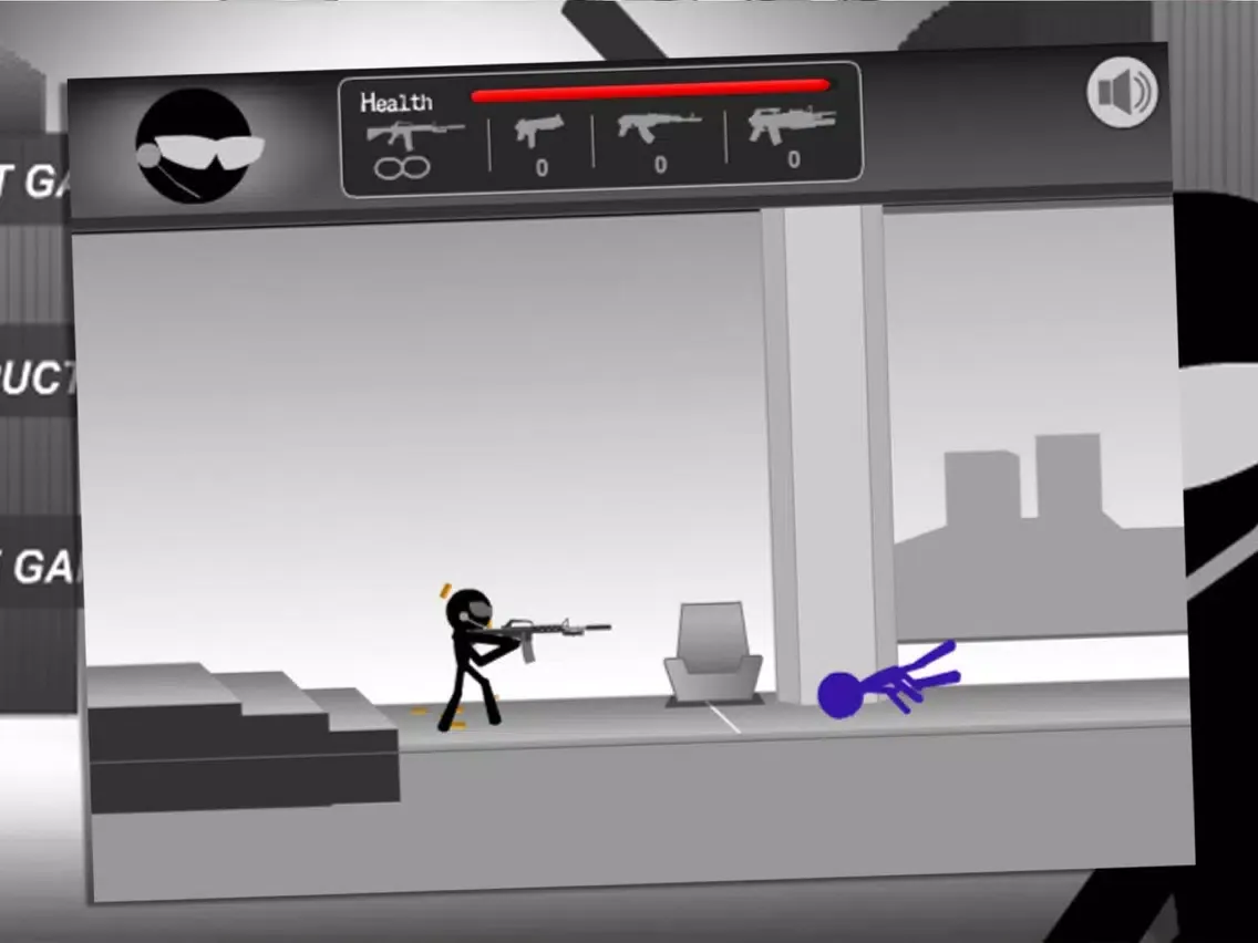 Tangkapan skrin Stickman Killer Escape iPad 