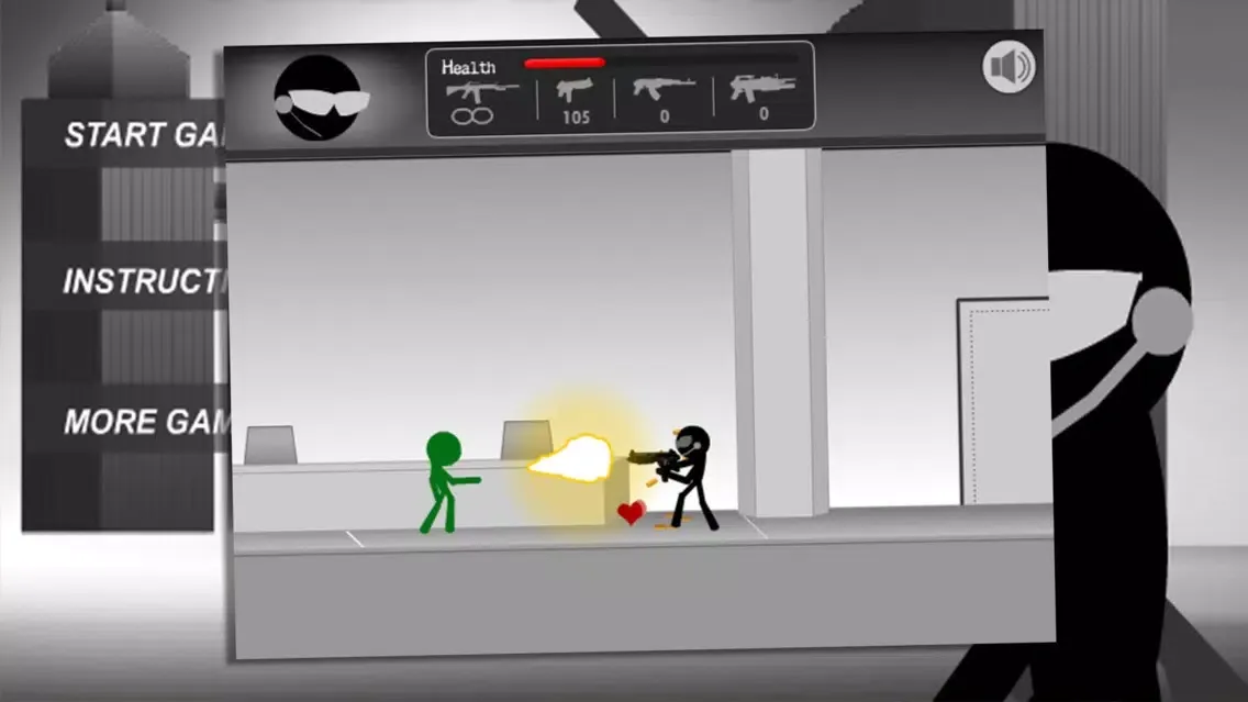 Tangkapan skrin Stickman Killer Escape
