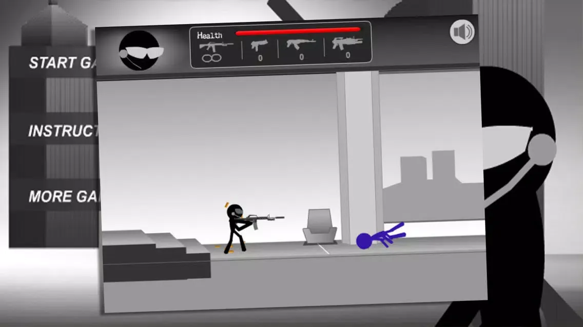Tangkapan skrin Stickman Killer Escape