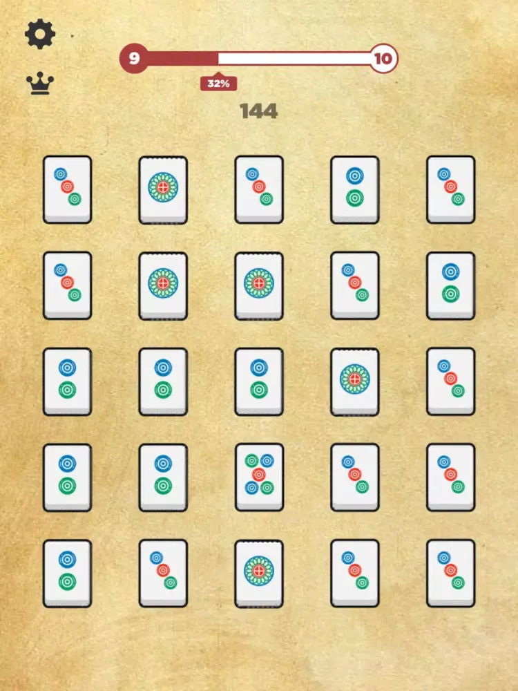 Tangkapan skrin Mahjong Magic iPad 