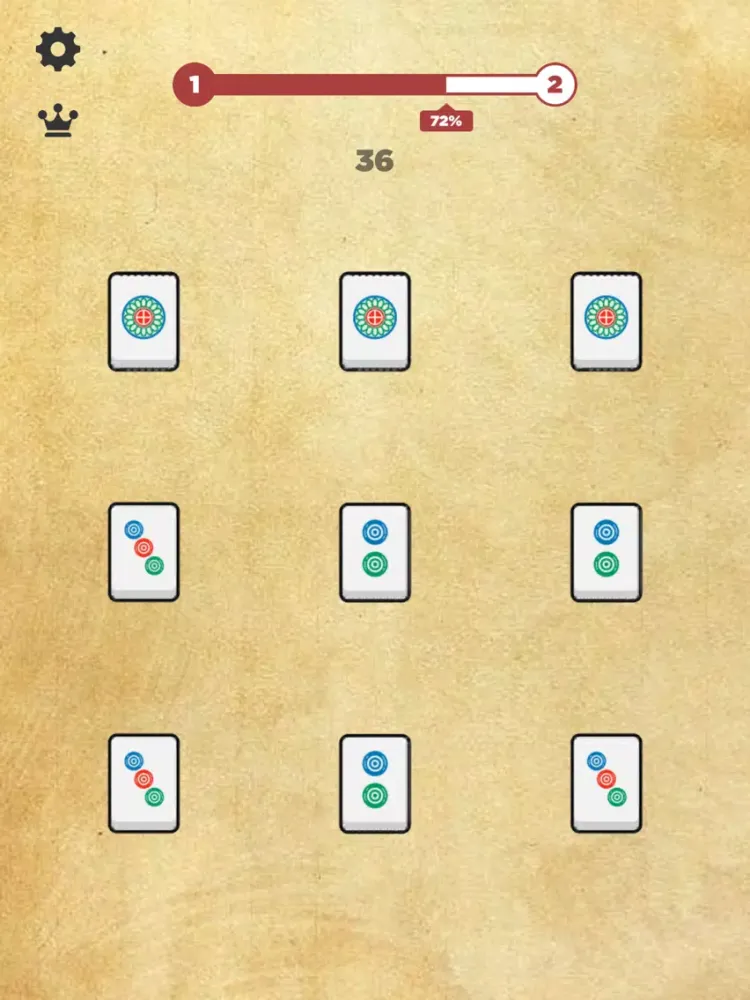 Tangkapan skrin Mahjong Magic iPad 