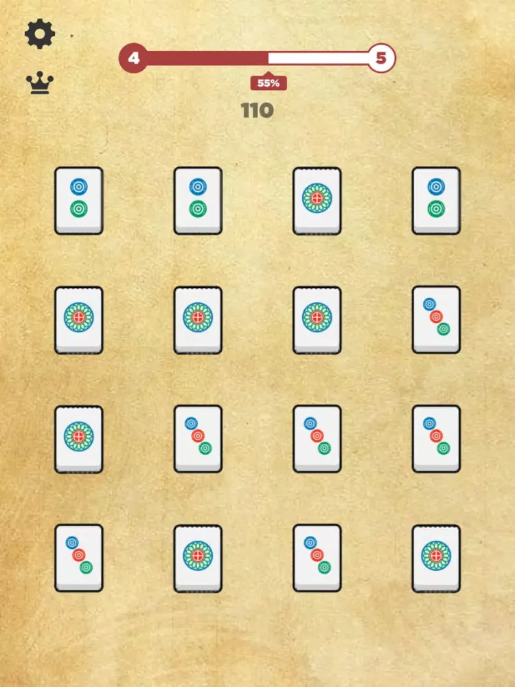 Tangkapan skrin Mahjong Magic iPad 