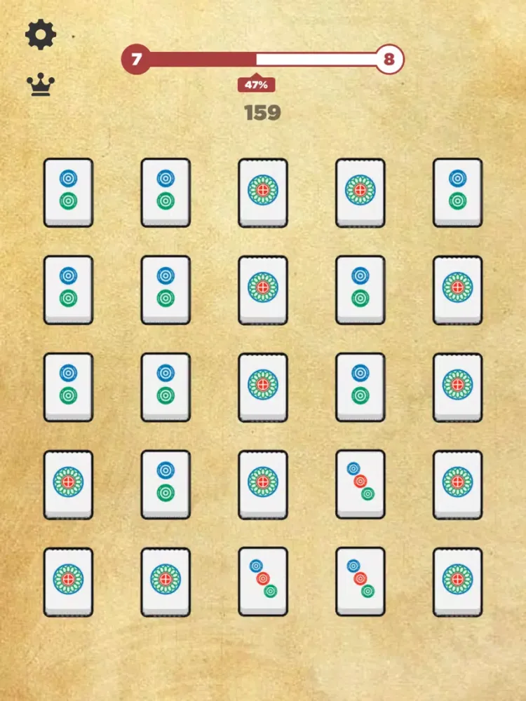 Tangkapan skrin Mahjong Magic iPad 