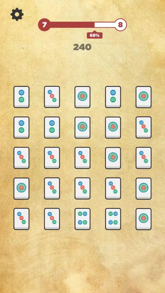 Tangkapan skrin Mahjong Magic