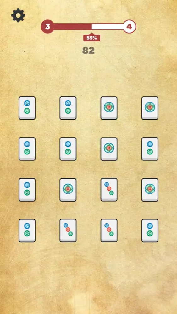 Tangkapan skrin Mahjong Magic