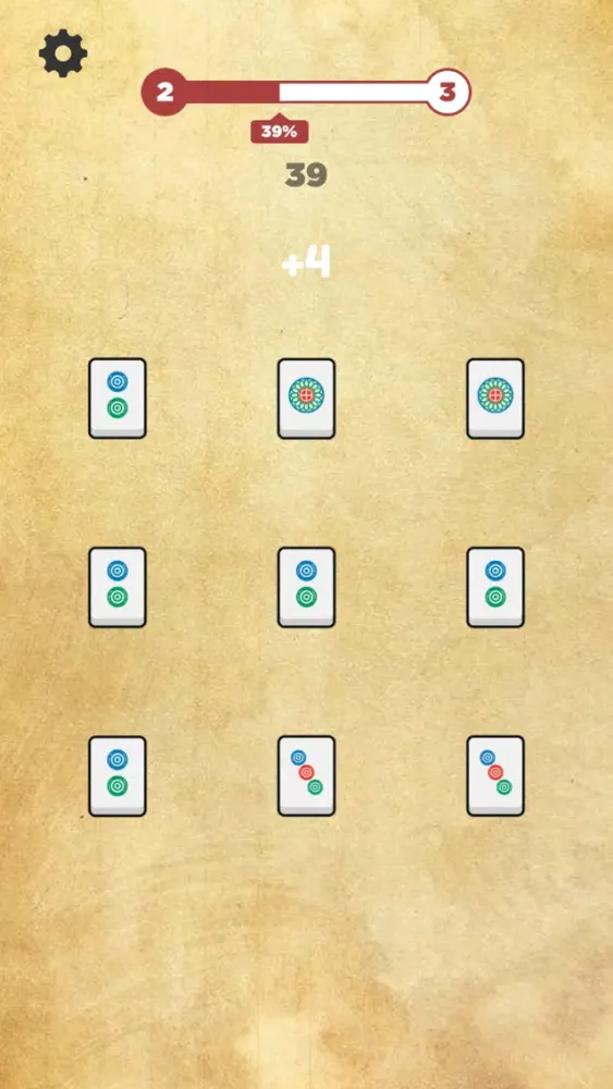 Tangkapan skrin Mahjong Magic