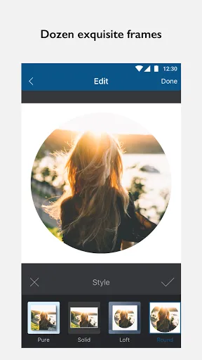 Скриншоты InFrame - Photo Editor & Frame