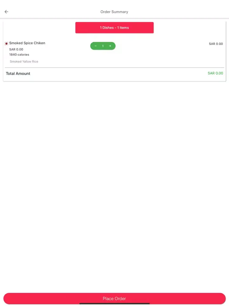 Ảnh chụp màn hình của YQ App iPad 