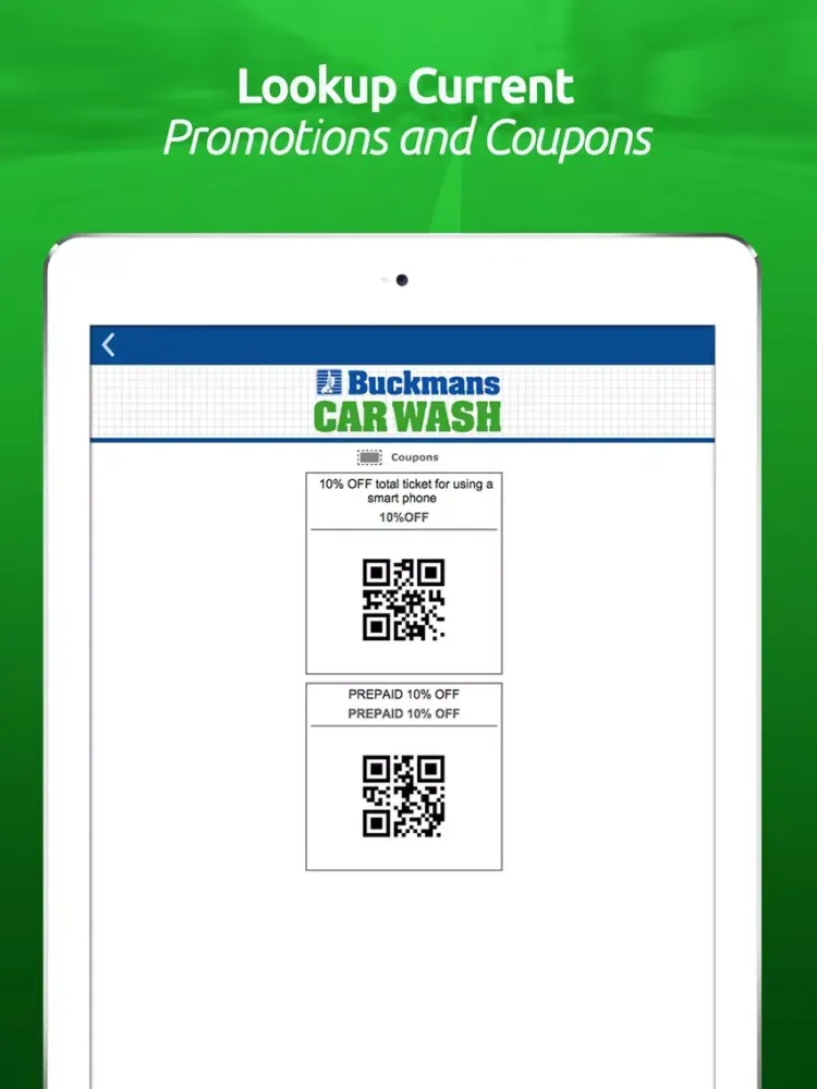 صور Buckmans Car Wash iPad 
