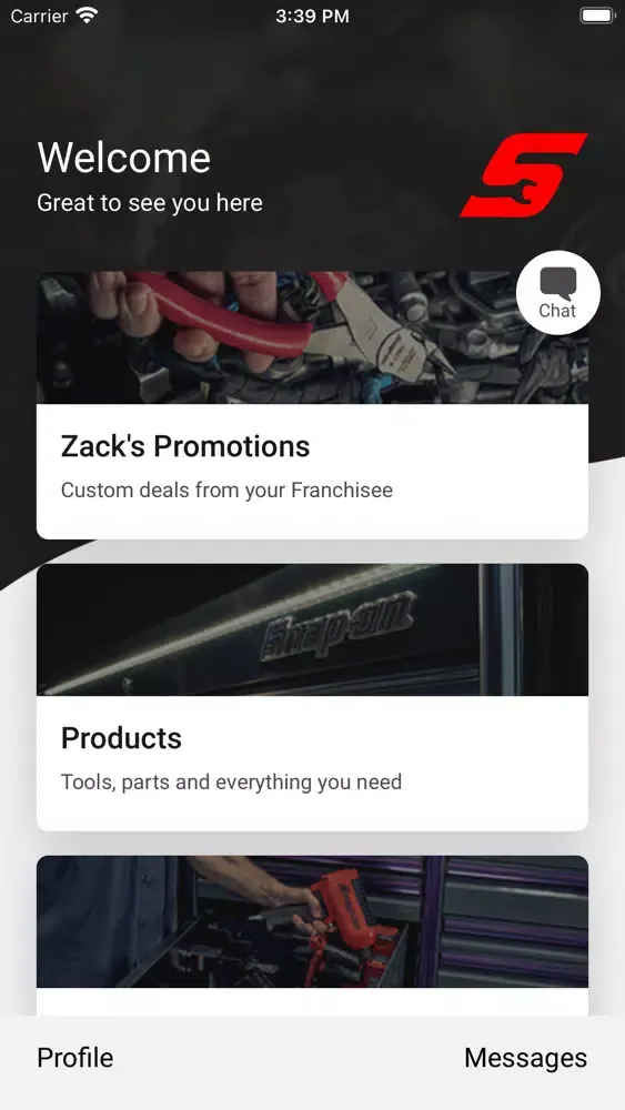 Captures d'écran de Snap-on Connect