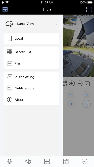 Luma View سکرین شاٹس