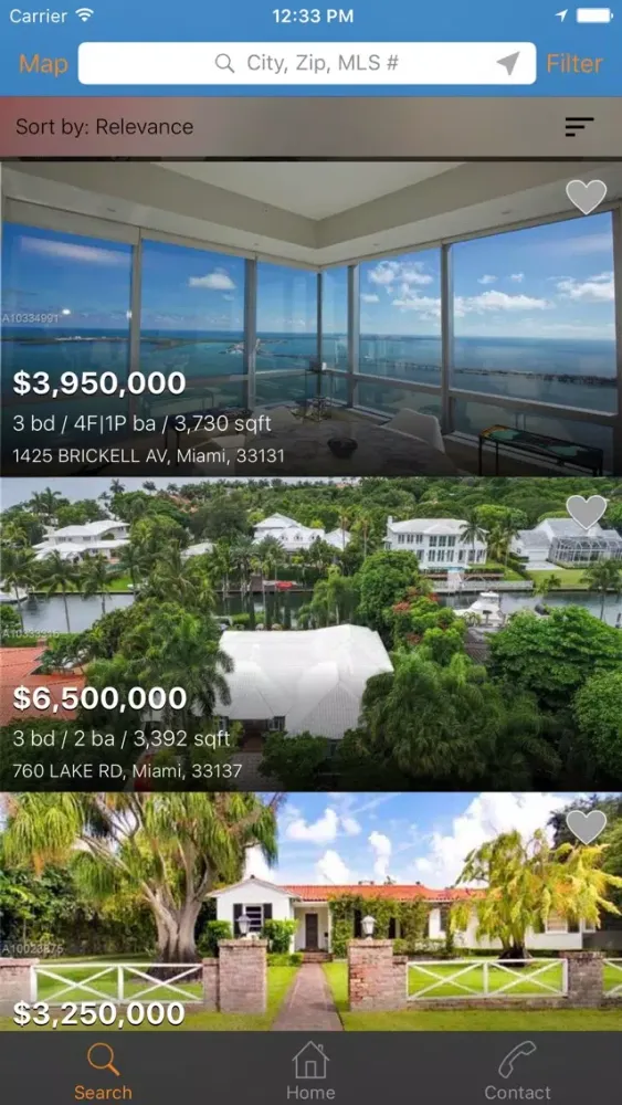 Captures d'écran de The Miami Properties