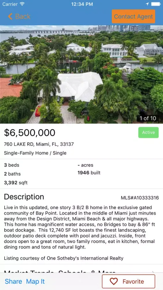 Captures d'écran de The Miami Properties